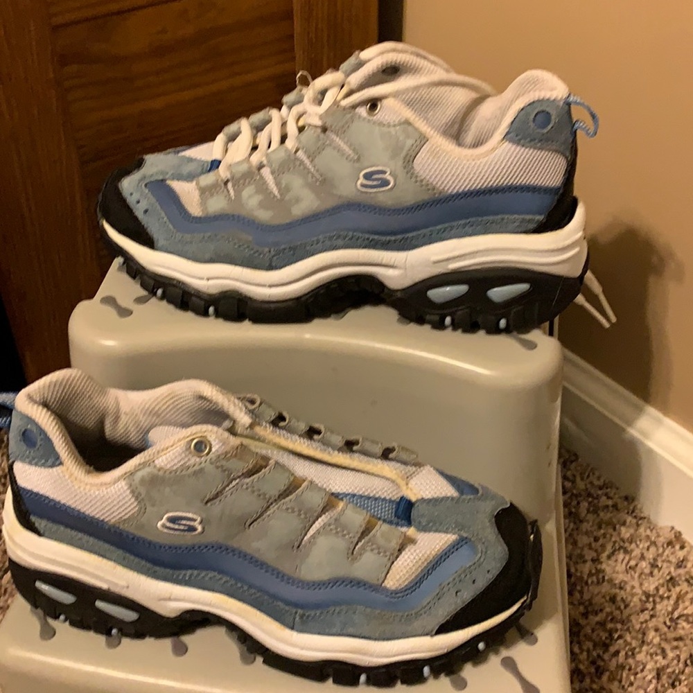 Sketchers stained sneakers